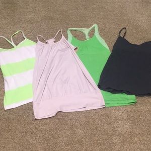 LuLuLemon workout tank bundle size 6